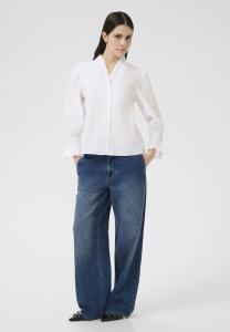 Блузка на пуговицах Karen by Simonsen, кремовый