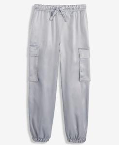 Эксклюзивные атласные спортивные брюки-карго Epic Threads для девочек 5-12 лет Macy's, Purple