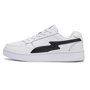 Легкие, амортизирующие, низкие, мужские кроссовки для скейтбординга MUSNODO, White Black