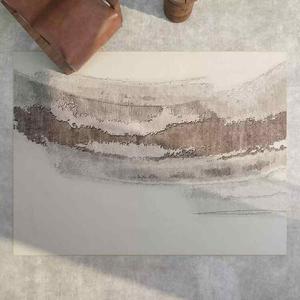 AOVOC Ковер 200x340 см для гостиной/спальни в японском стиле wabi-sabi, современный, светлый, модель Yala Pink 05