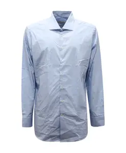 Светло-Голубая рубашка, изготовленная в Италии. Etro, синий