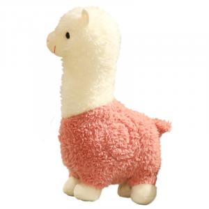 Альпака плюшевая игрушка кукла для сна украшение для гостиной или дивана высота 55см WELTSTON