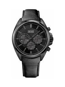 Мужские часы Driver Model HB1513061 с кожаным ремешком Hugo Boss