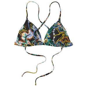 Женский топ с перекрещивающимися треугольными чашечками - бикини-топ Patagonia, мультиколор