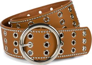 Ремень styleBREAKER Taillen, коньячный