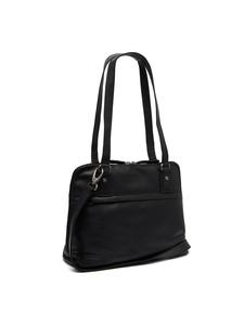 Наплечная сумка The Chesterfield Brand Belgrado Schultertasche Leder 32 cm Laptopfach, черный