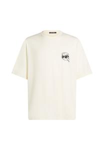 Футболка с принтом IKON KARL LAGERFELD, бежевый