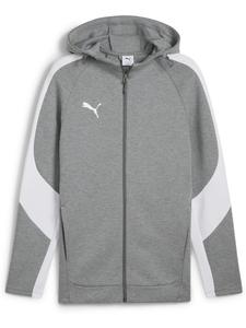 Куртка с капюшоном TeamEVOSTRIPE серого цвета Puma