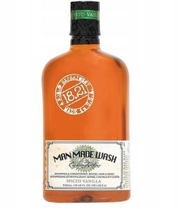 18.21, Man Made Wash, гель для душа 3 в 1 с пряной ванилью, 500 мл