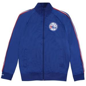 Мужская спортивная куртка Mitchell & ness Philadelphia 76ers Mitchell And Ness, синий