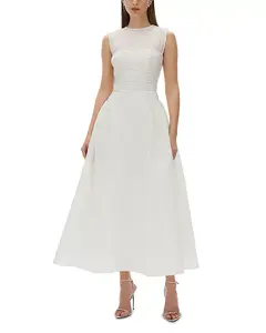 Фактурное платье Софии Rachel Gilbert, белый