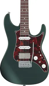 Электрогитара Ibanez AZ2204N Prestige, гриф из палисандра, металлический цвет Ivy Green