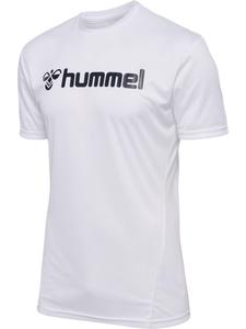 Футболка Hmllogo Jersey S/S белого цвета Hummel