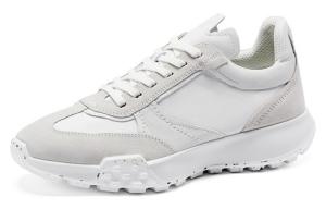 Кроссовки ecco Lifestyle Shoes Men Low-top Gray/White, серый/белый