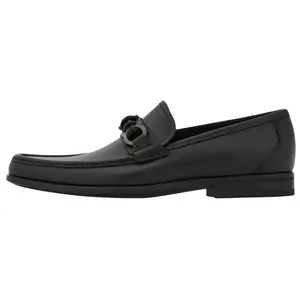 Ferragamo Лоферы мужские GANCINI черные