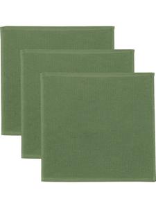 Erwin Müller Хлопковые кухонные полотенца, 3 штуки, оливковый цвет