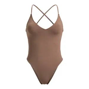 Женский купальник Roxy Lasca, коричневый