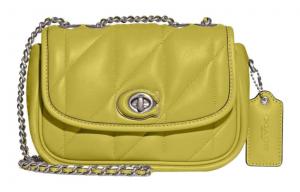 COACH Мягкая кожаная сумка через плечо