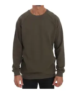 Зеленый свитер с круглым вырезом Daniele Alessandrini, зеленый