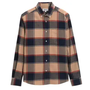 Рубашка с длинным рукавом Aigle BL036, коричневый