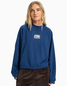 Свитер Graphic с круглым вырезом в цвете Estate Blue Quiksilver