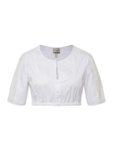 Блузка белоснежного цвета Ulla Popken