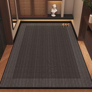 Budis Ковер 100х160 см для прихожей, не скользит, легко режется, прост в уходе, цвет huanwen-gray