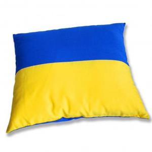 Подушка декоративная подушка сине-желтая УКРАИНА - 09142 Fan-Omenal