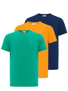 Футболка Daniel Hills, синий/зеленый/оранжевый