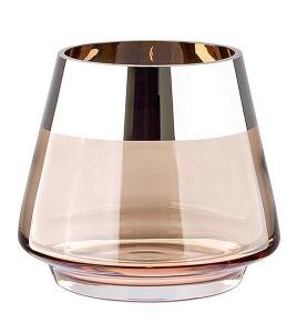 Подсвечник Fink JONA, 15x15x15 см цвет sandbraun