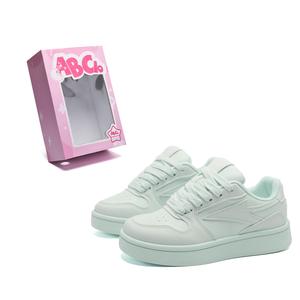ABCIO Скользоустойчивые водонепроницаемые амортизирующие износостойкие лоу-топ скейтборд кроссовки женские - мятный зеленый, цвет Mint Green