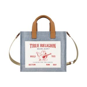 Сумка-тоут среднего размера с карманом True Religion, цвет Denim