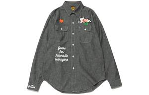 Фланелевая рубашка HUMAN MADE, серая