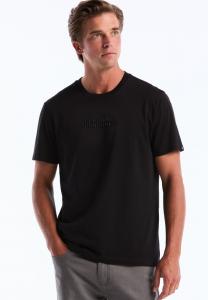 Футболка Original Penguin HD TONAL LOGO SHORT SLEEVE, True Black/Black