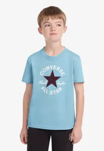 Футболка с принтом в виде нашивки на кеде, изображающей расчлененный лоскут гамак. Converse, Deja Blue