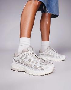 Кроссовки Nike P-6000 Utility в бежевом и бежевом цветах