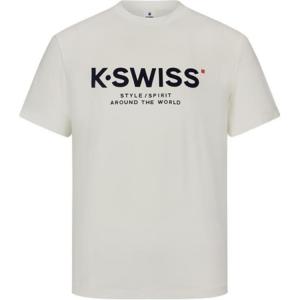 K·SWISS Футболка KSWISS Euryale белая
