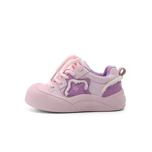 Износостойкие, легкие, с амортизацией, увеличивающие рост, с низким верхом, детские кроссовки для повседневной носки ST&SAT, фиолетовый
