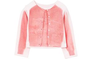 Детский топ Burberry, розовый