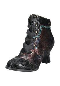 Кожаные ботильоны LAURA VITA, черный