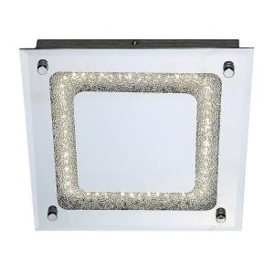 Светодиодный потолочный светильник Näve Thun I, хрустальное стекло / нержавеющая сталь - 1 пламя