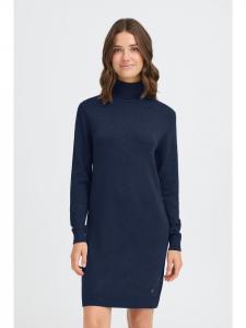 Oxmo Вязаное платье OXAida синего цвета