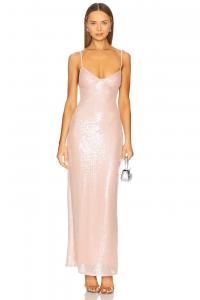 Длинное платье Alba Superdown, blush