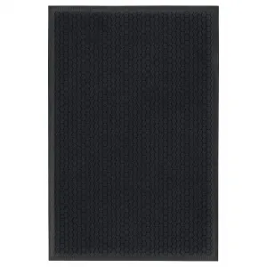 Коврик придверный, темно-серый, 100х150 см, VATTENVERK IKEA