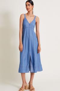 Платье миди гаиа Monsoon, синий