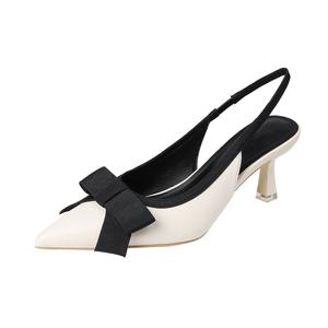 Женские туфли на тонком каблуке и высоком каблуке YAFEI XUANYU, Black