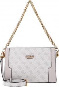 GUESS Ajiona плечевая сумка 25 см, Dove логотип, One size