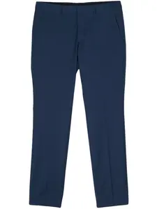 Зауженные брюки со складками HUGO, синий