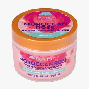 Масло для тела Rosehip And Argan Oils Whipped Shea Body Butter Tree Hut, 240 g