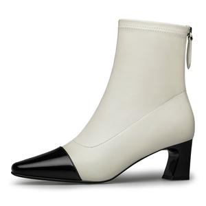 ZRO Женские черно-бежевые ботинки на шнуровке, цвет Ecru